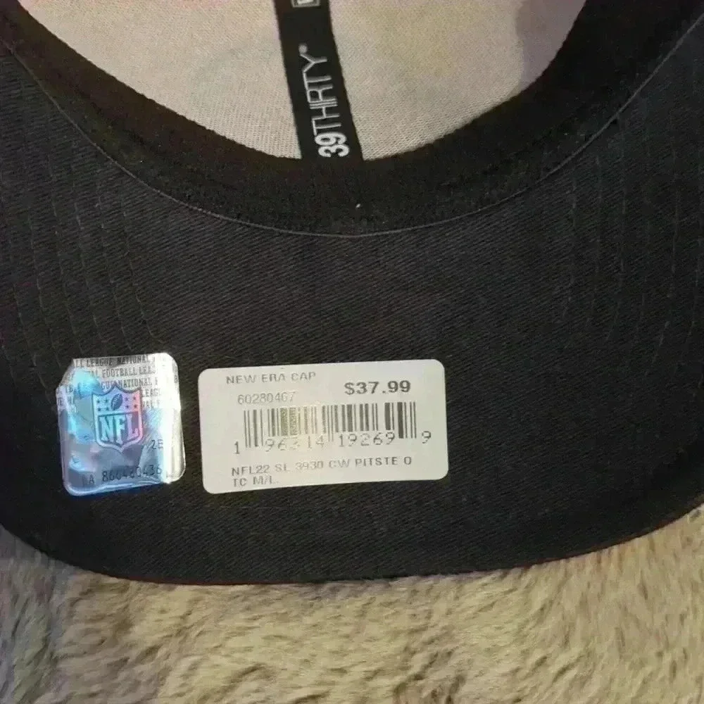 Steelers hat, medium/large, black and yellow - Picture 5 of 6